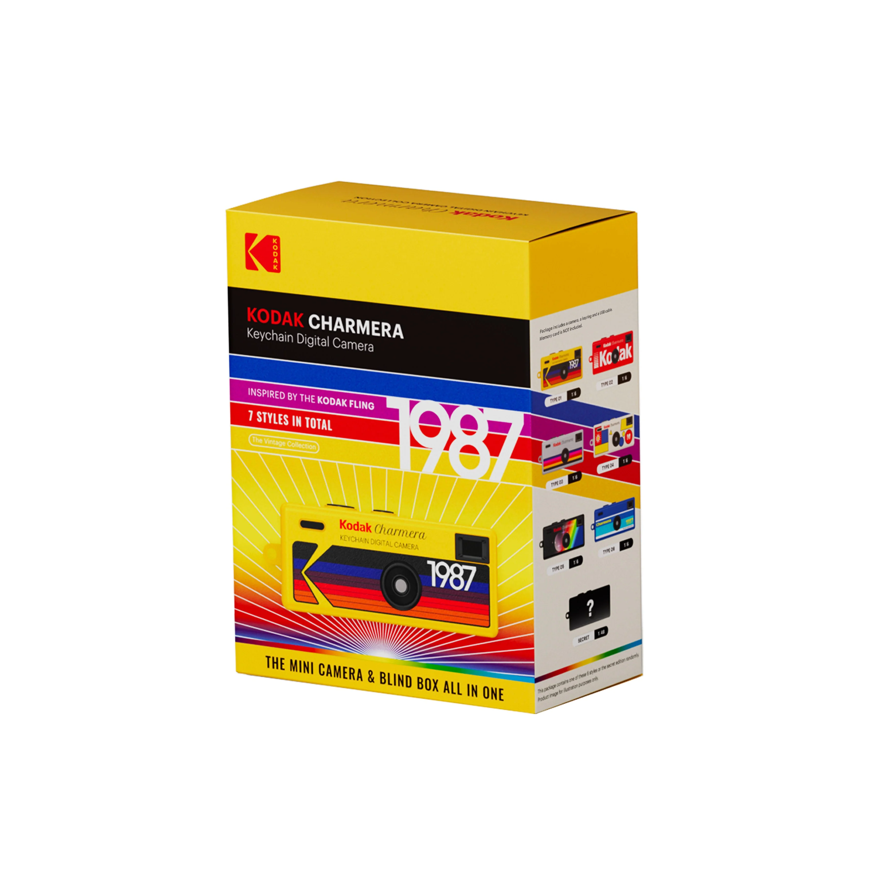 KODAK CHARMERA <br/> Keychain Digital Camera Blind Box Collection - 1987 - Image 18