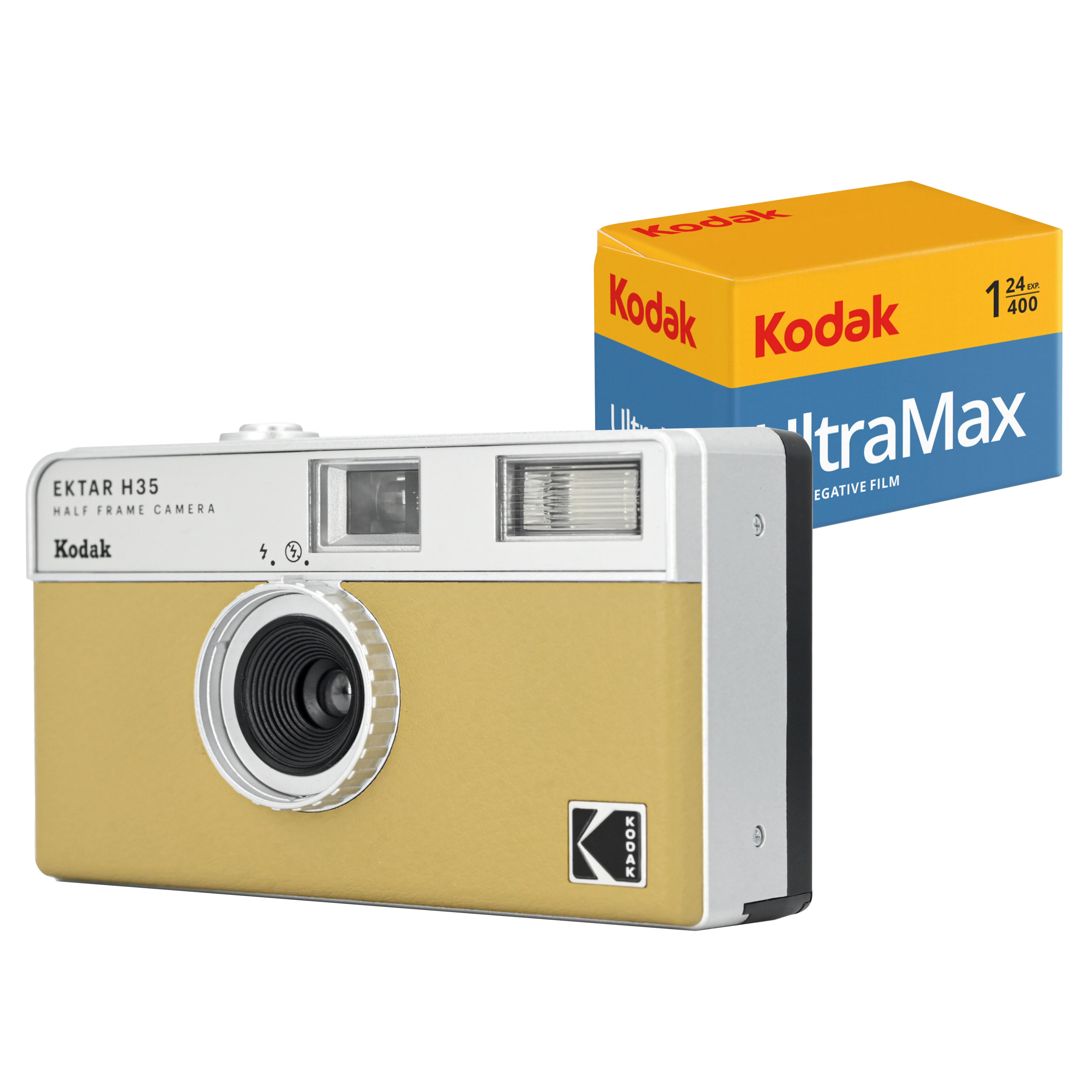 KODAK EKTAR H35<br/> Half Frame Film Camera<br/> Bundle with KODAK Ultramax400 24/exp Roll Film - Image 4