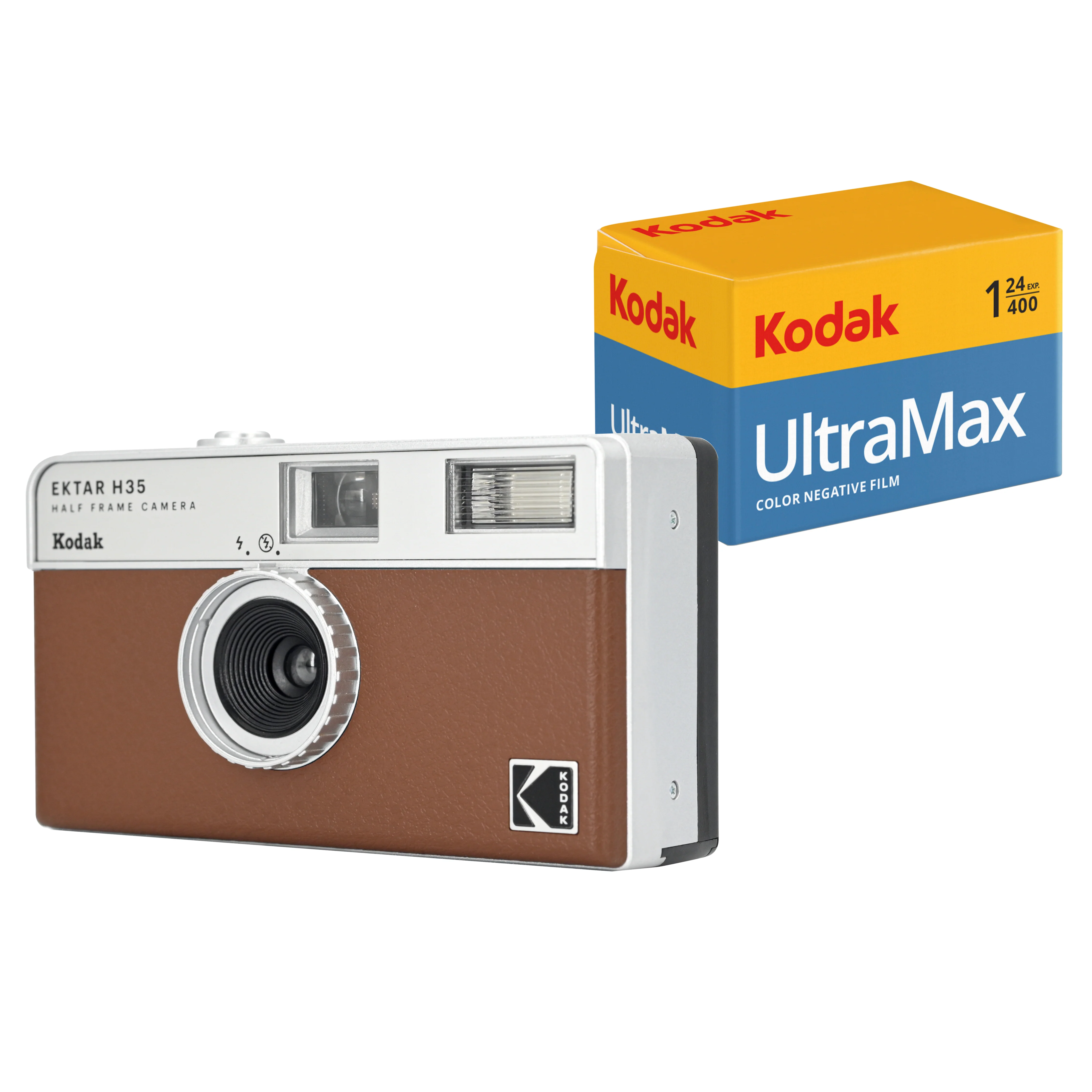 KODAK EKTAR H35<br/> Half Frame Film Camera<br/> Bundle with KODAK Ultramax400 24/exp Roll Film - Image 5