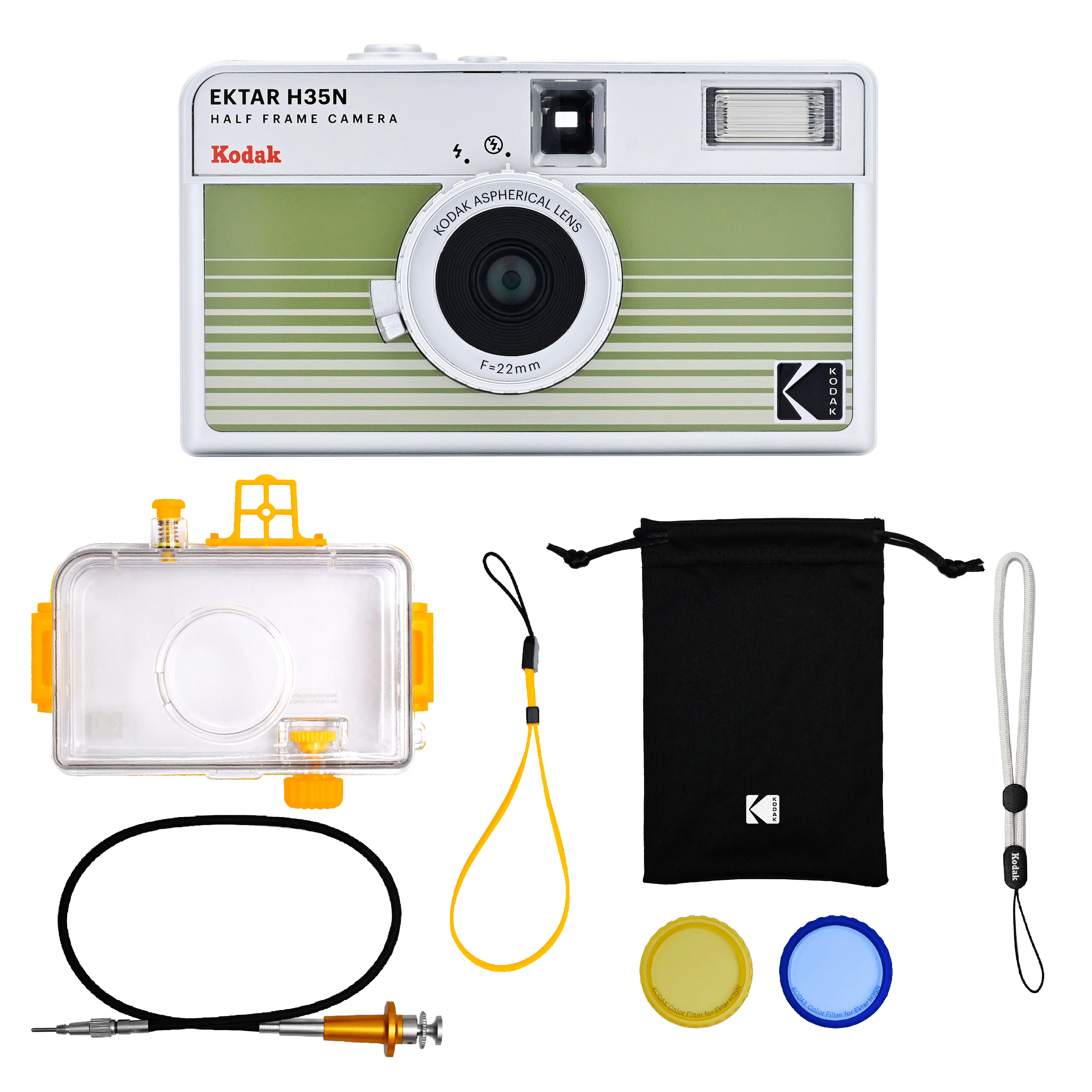 KODAK EKTAR H35N<br/> Half Frame Film Camera<br/> Premium Kit - Image 3