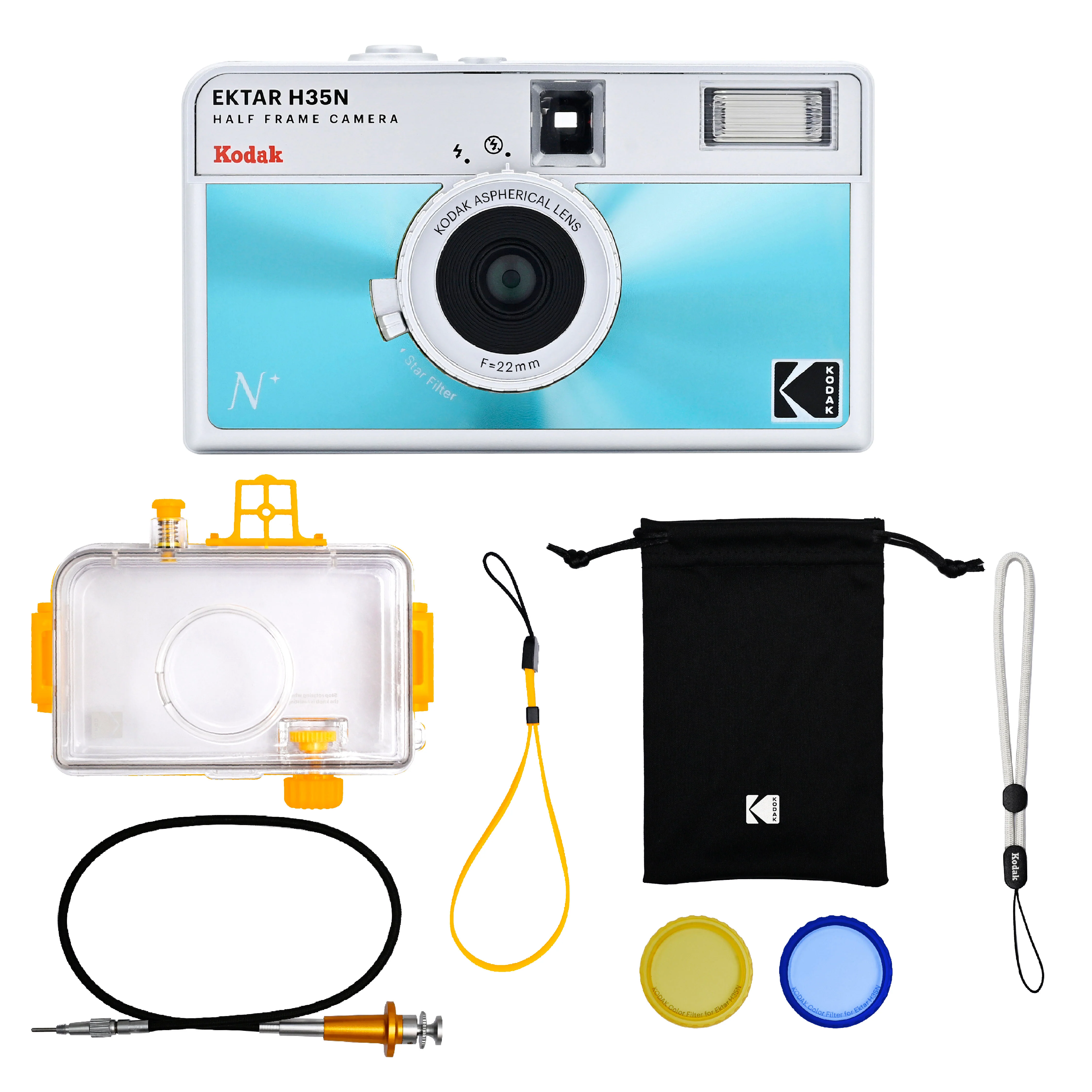 KODAK EKTAR H35N<br/> Half Frame Film Camera<br/> Premium Kit - Image 4